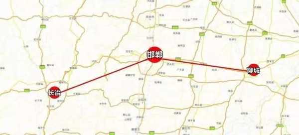 邯郸地方铁路地图路线（邯郸地方铁路地图路线图）