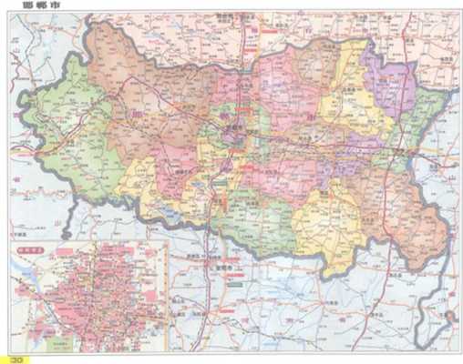 邯郸市地图导航（邯郸市地图高清版）