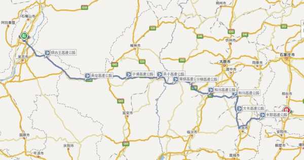 银川到邯郸路线（银川到邯郸路线图）